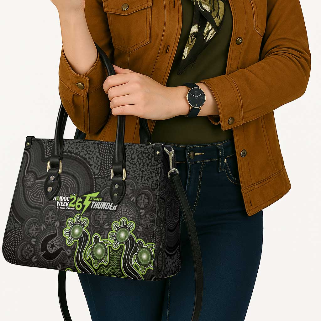 Sydney Thunder NAIDOC Week 2026 Leather Bag Sea Turtles Aboriginal Art