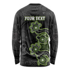 Personalised Sydney Thunder NAIDOC Week 2026 Long Sleeve Shirt Sea Turtles Aboriginal Art