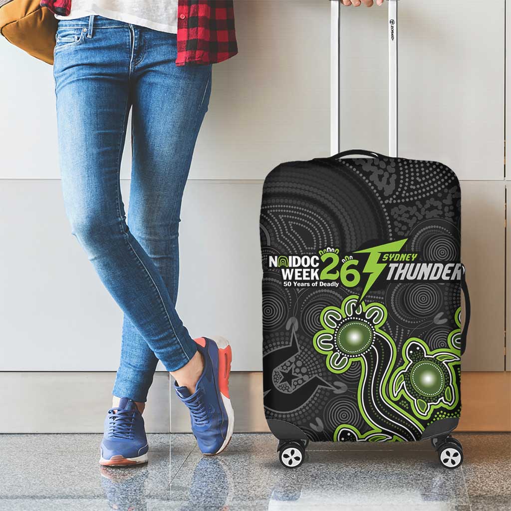 Sydney Thunder NAIDOC Week 2026 Luggage Cover Sea Turtles Aboriginal Art