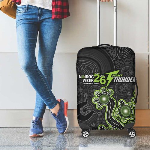 Sydney Thunder NAIDOC Week 2026 Luggage Cover Sea Turtles Aboriginal Art