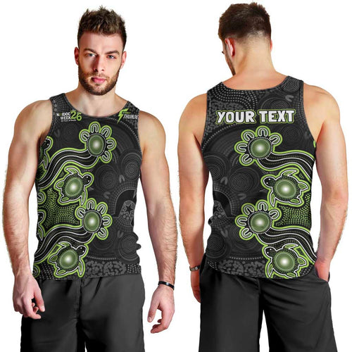 Personalised Sydney Thunder NAIDOC Week 2026 Men Tank Top Sea Turtles Aboriginal Art