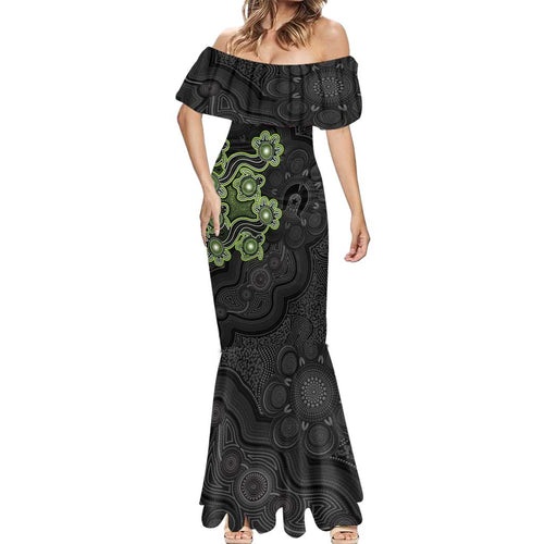 Personalised Sydney Thunder NAIDOC Week 2026 Mermaid Dress Sea Turtles Aboriginal Art