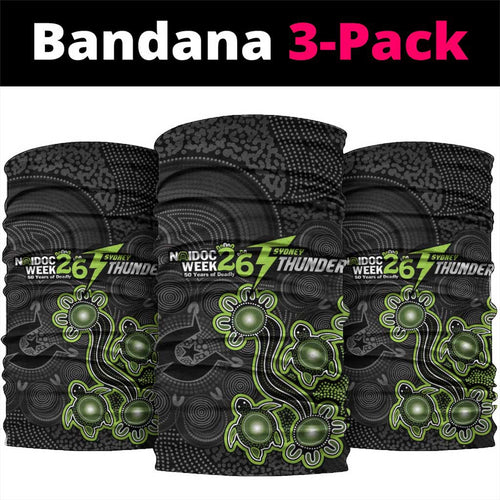 Sydney Thunder NAIDOC Week 2026 Neck Gaiter Sea Turtles Aboriginal Art