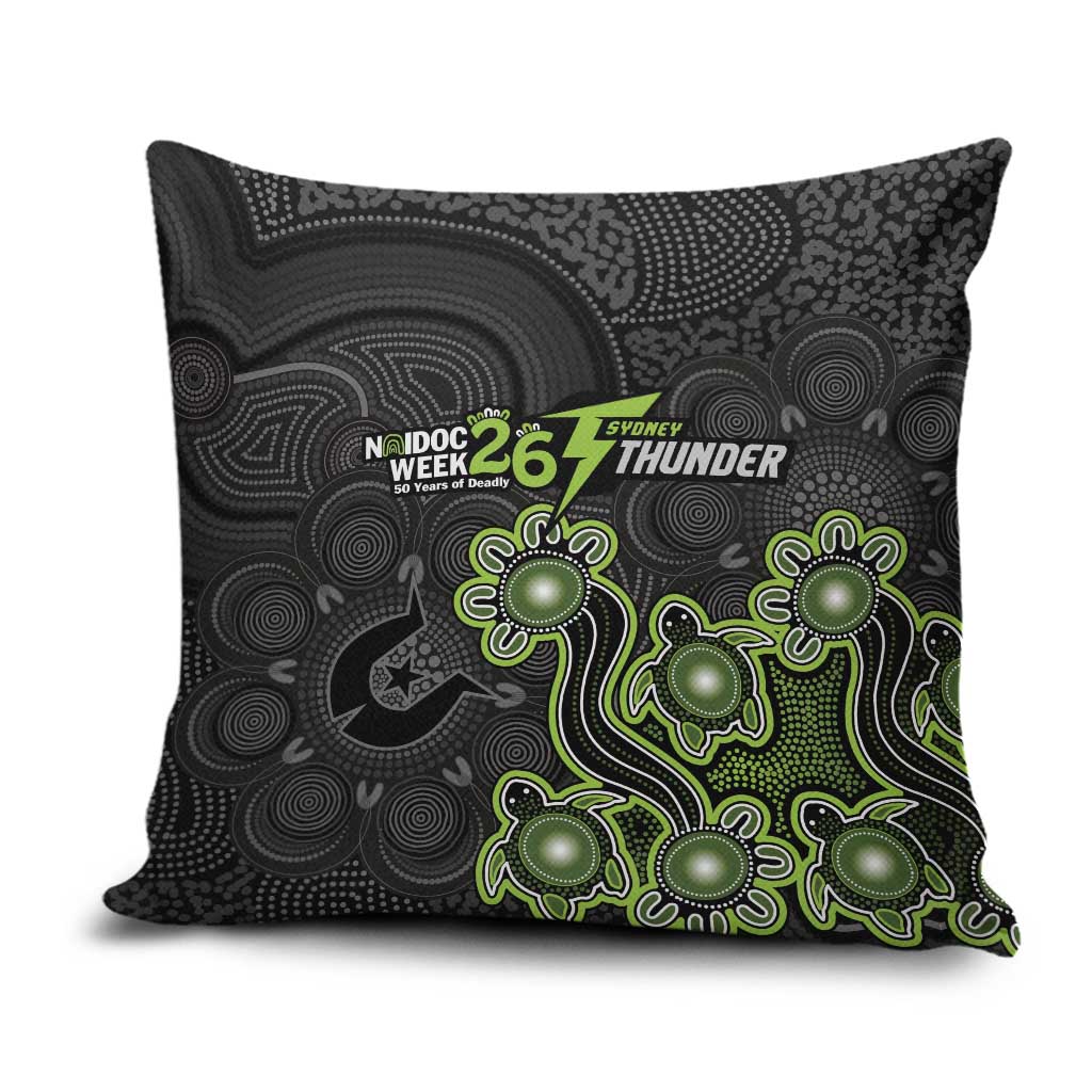 Sydney Thunder NAIDOC Week 2026 Pillow Cover Sea Turtles Aboriginal Art