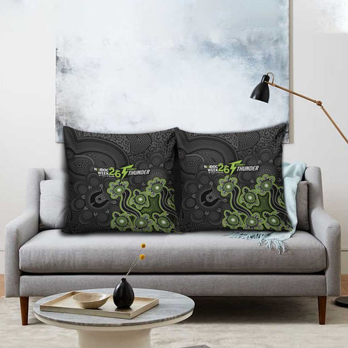 Sydney Thunder NAIDOC Week 2026 Pillow Cover Sea Turtles Aboriginal Art