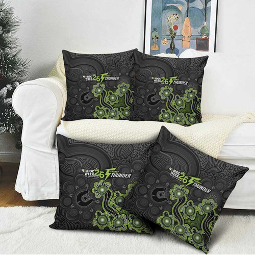 Sydney Thunder NAIDOC Week 2026 Pillow Cover Sea Turtles Aboriginal Art