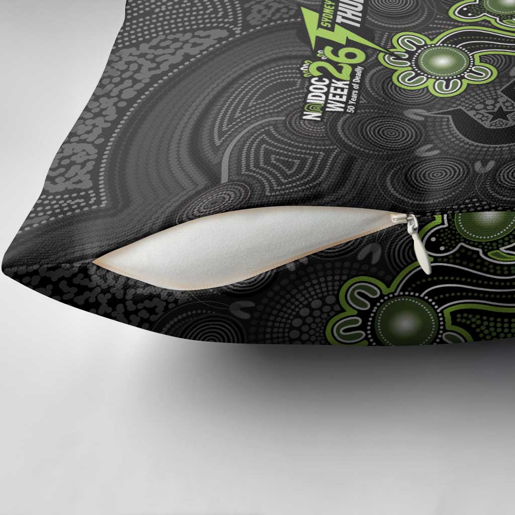 Sydney Thunder NAIDOC Week 2026 Pillow Cover Sea Turtles Aboriginal Art