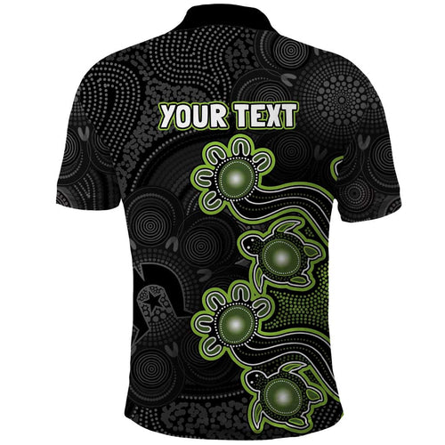 Personalised Sydney Thunder NAIDOC Week 2026 Polo Shirt Sea Turtles Aboriginal Art