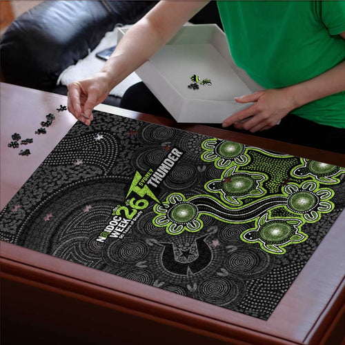 Sydney Thunder NAIDOC Week 2026 Puzzle Sea Turtles Aboriginal Art