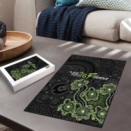 Sydney Thunder NAIDOC Week 2026 Puzzle Sea Turtles Aboriginal Art