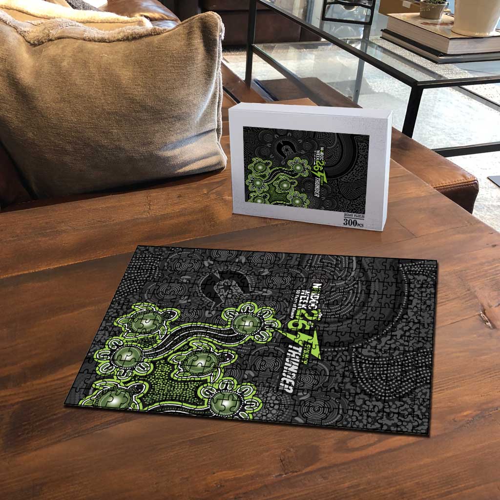 Sydney Thunder NAIDOC Week 2026 Puzzle Sea Turtles Aboriginal Art