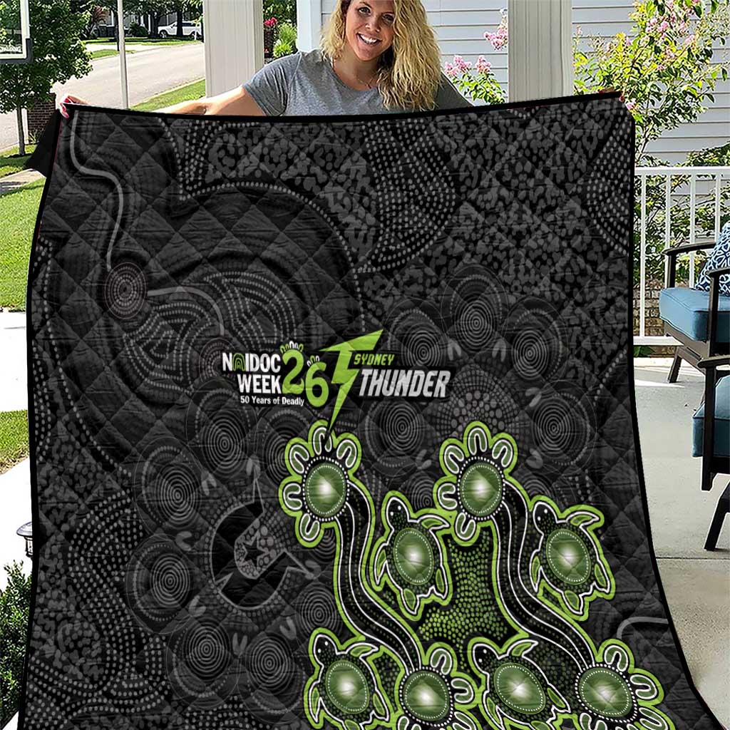 Sydney Thunder NAIDOC Week 2026 Quilt Sea Turtles Aboriginal Art