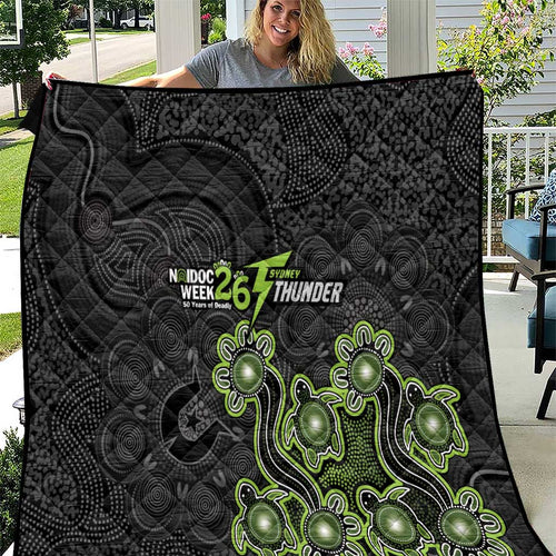 Sydney Thunder NAIDOC Week 2026 Quilt Sea Turtles Aboriginal Art