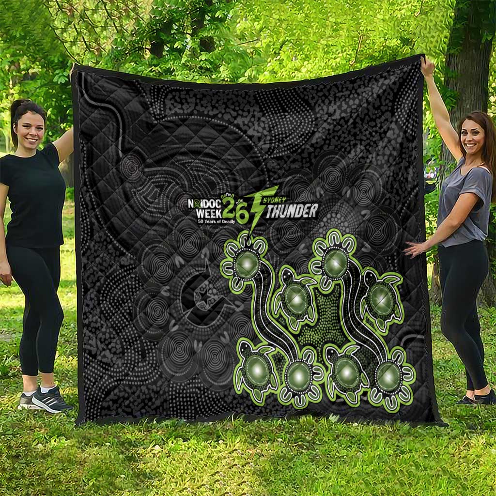 Sydney Thunder NAIDOC Week 2026 Quilt Sea Turtles Aboriginal Art