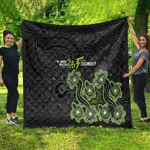 Sydney Thunder NAIDOC Week 2026 Quilt Sea Turtles Aboriginal Art