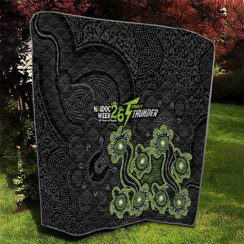 Sydney Thunder NAIDOC Week 2026 Quilt Sea Turtles Aboriginal Art