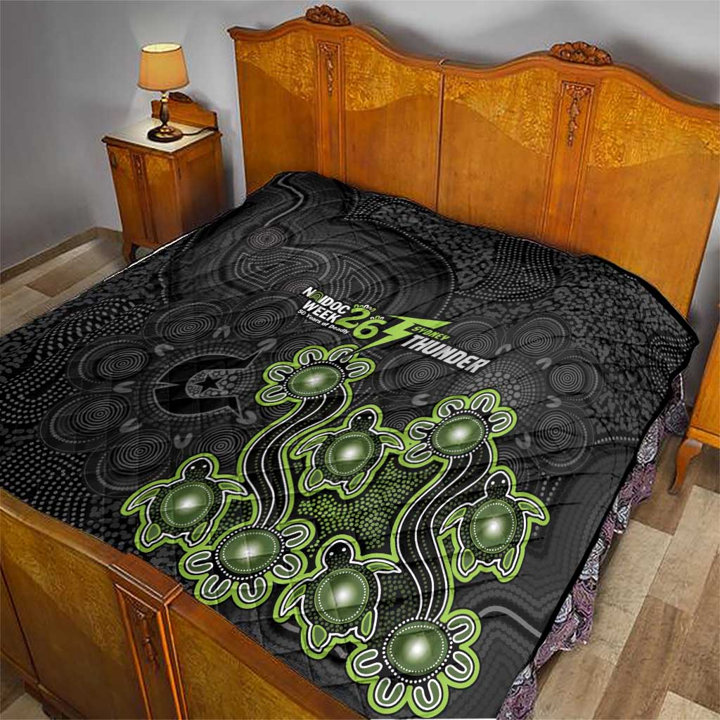 Sydney Thunder NAIDOC Week 2026 Quilt Sea Turtles Aboriginal Art