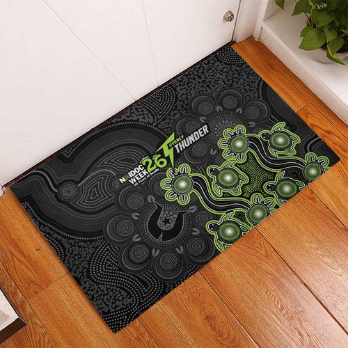 Sydney Thunder NAIDOC Week 2026 Rubber Doormat Sea Turtles Aboriginal Art