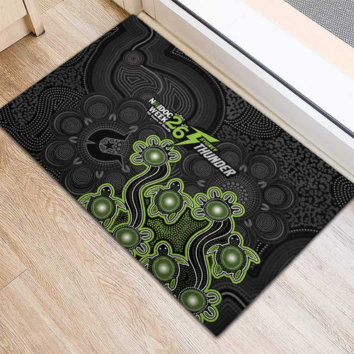Sydney Thunder NAIDOC Week 2026 Rubber Doormat Sea Turtles Aboriginal Art