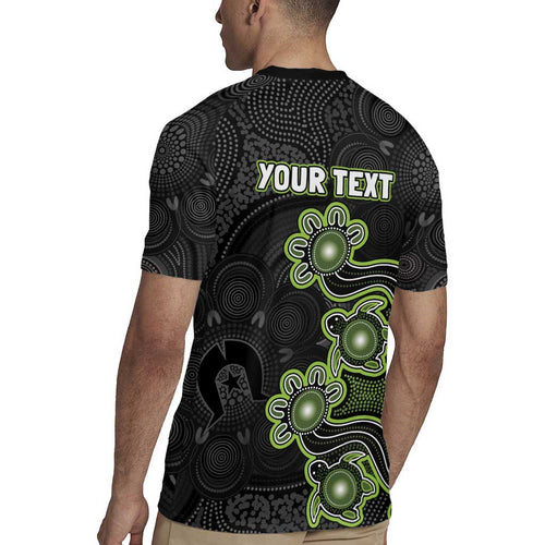 Personalised Sydney Thunder NAIDOC Week 2026 Rugby Jersey Sea Turtles Aboriginal Art