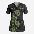 Personalised Sydney Thunder NAIDOC Week 2026 Scrub Top Sea Turtles Aboriginal Art