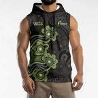 Personalised Sydney Thunder NAIDOC Week 2026 Sleeveless Hoodie Sea Turtles Aboriginal Art