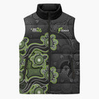 Personalised Sydney Thunder NAIDOC Week 2026 Sleeveless Puffer Jacket Sea Turtles Aboriginal Art