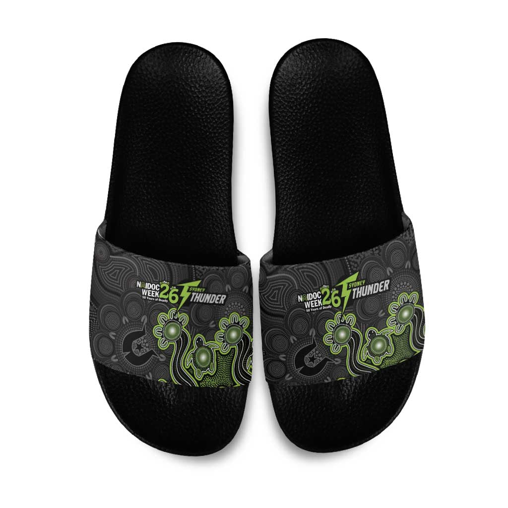 Sydney Thunder NAIDOC Week 2026 Slide Sandals Sea Turtles Aboriginal Art