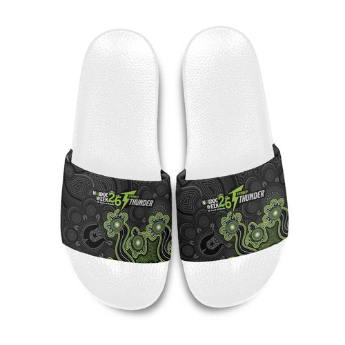 Sydney Thunder NAIDOC Week 2026 Slide Sandals Sea Turtles Aboriginal Art