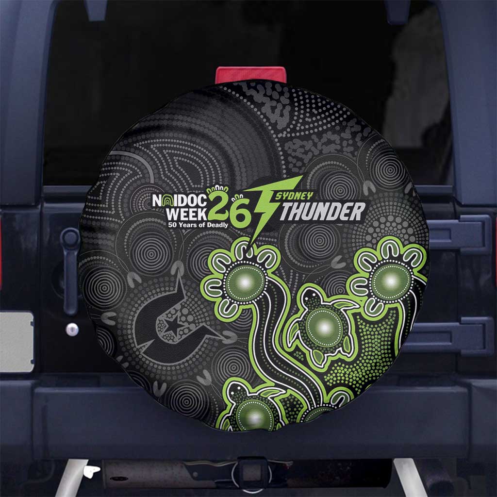 Sydney Thunder NAIDOC Week 2026 Spare Tire Cover Sea Turtles Aboriginal Art