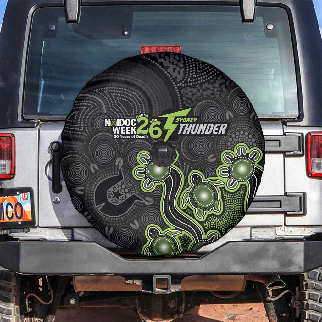 Sydney Thunder NAIDOC Week 2026 Spare Tire Cover Sea Turtles Aboriginal Art