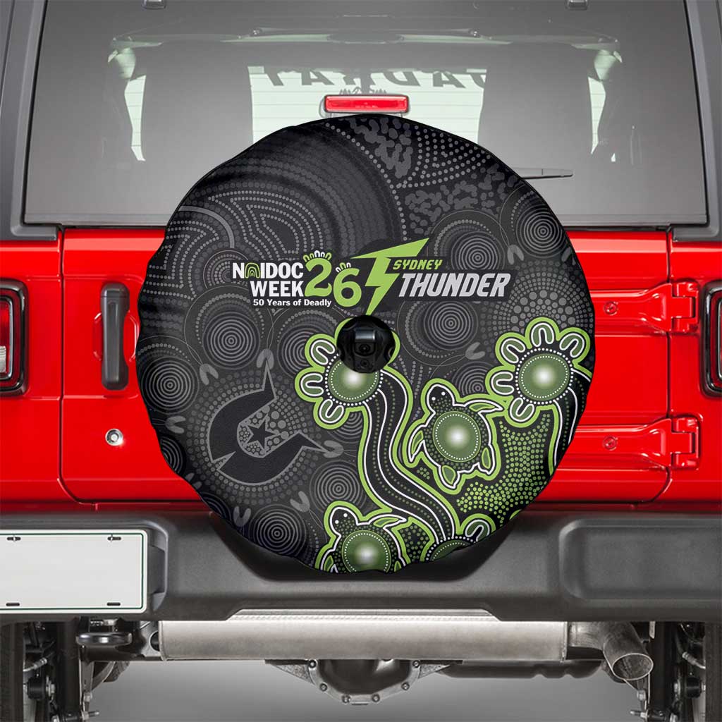 Sydney Thunder NAIDOC Week 2026 Spare Tire Cover Sea Turtles Aboriginal Art