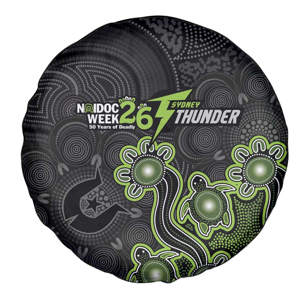 Sydney Thunder NAIDOC Week 2026 Spare Tire Cover Sea Turtles Aboriginal Art