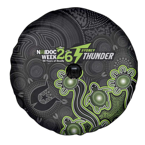 Sydney Thunder NAIDOC Week 2026 Spare Tire Cover Sea Turtles Aboriginal Art
