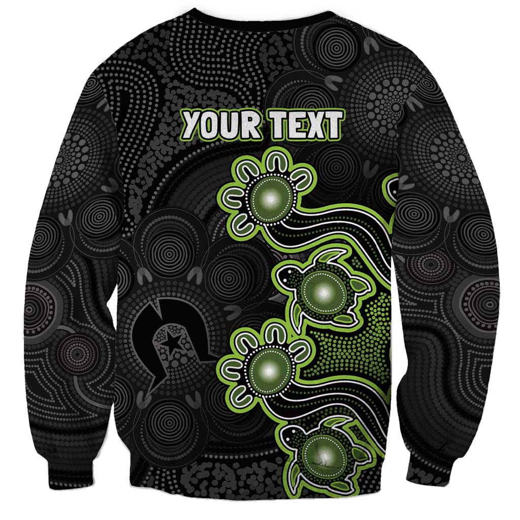 Personalised Sydney Thunder NAIDOC Week 2026 Sweatshirt Sea Turtles Aboriginal Art