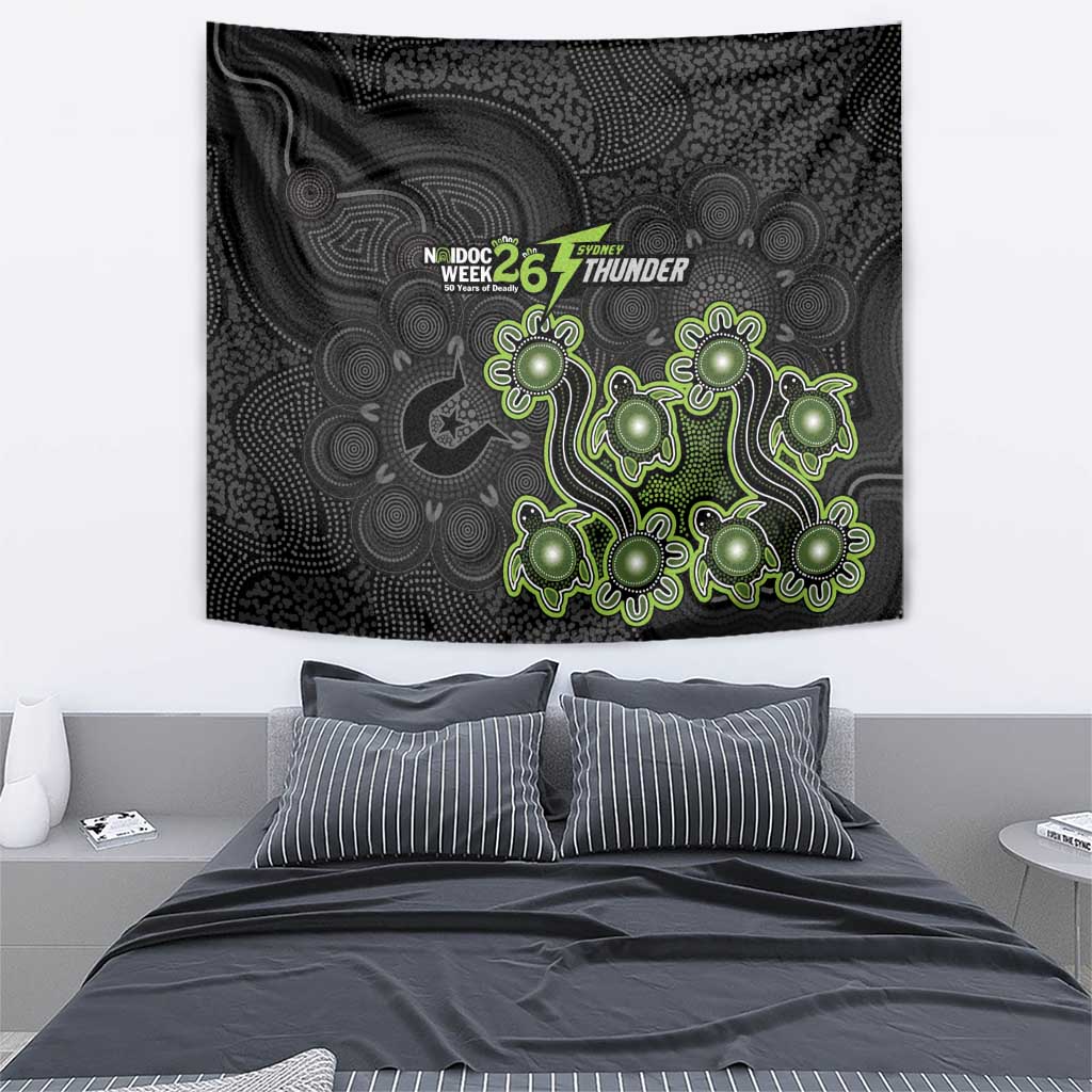 Sydney Thunder NAIDOC Week 2026 Tapestry Sea Turtles Aboriginal Art