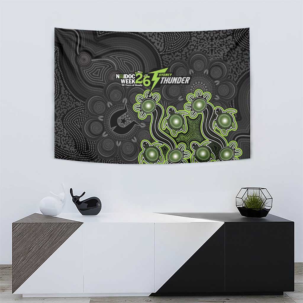 Sydney Thunder NAIDOC Week 2026 Tapestry Sea Turtles Aboriginal Art