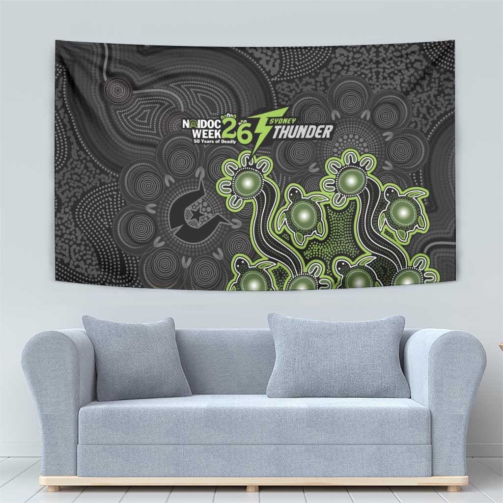 Sydney Thunder NAIDOC Week 2026 Tapestry Sea Turtles Aboriginal Art