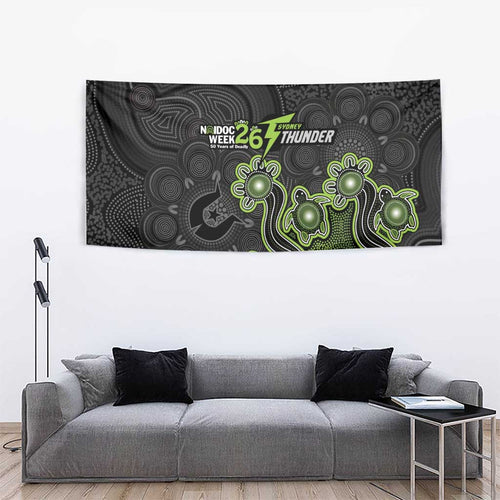 Sydney Thunder NAIDOC Week 2026 Tapestry Sea Turtles Aboriginal Art