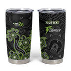 Personalised Sydney Thunder NAIDOC Week 2026 Tumbler Cup Sea Turtles Aboriginal Art