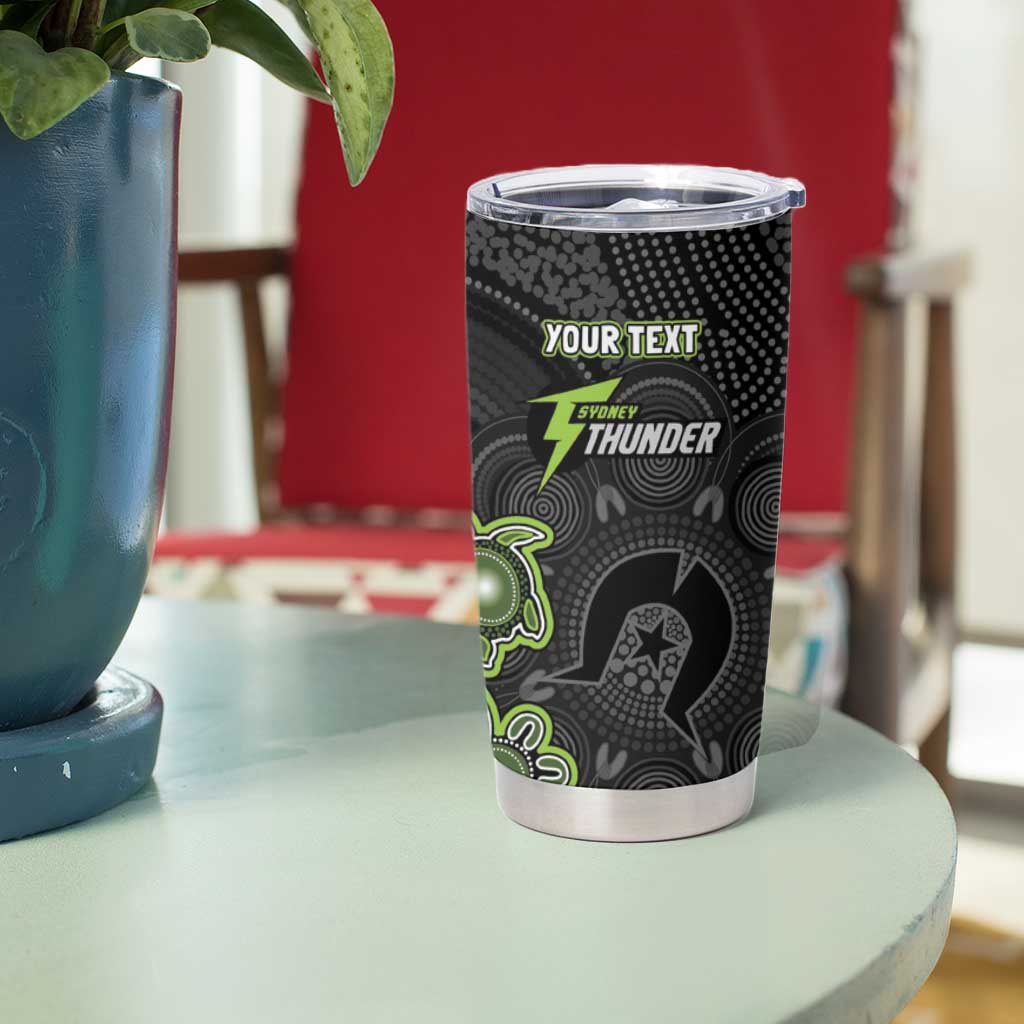 Personalised Sydney Thunder NAIDOC Week 2026 Tumbler Cup Sea Turtles Aboriginal Art