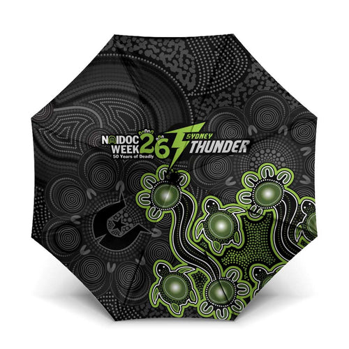 Sydney Thunder NAIDOC Week 2026 Umbrella Sea Turtles Aboriginal Art