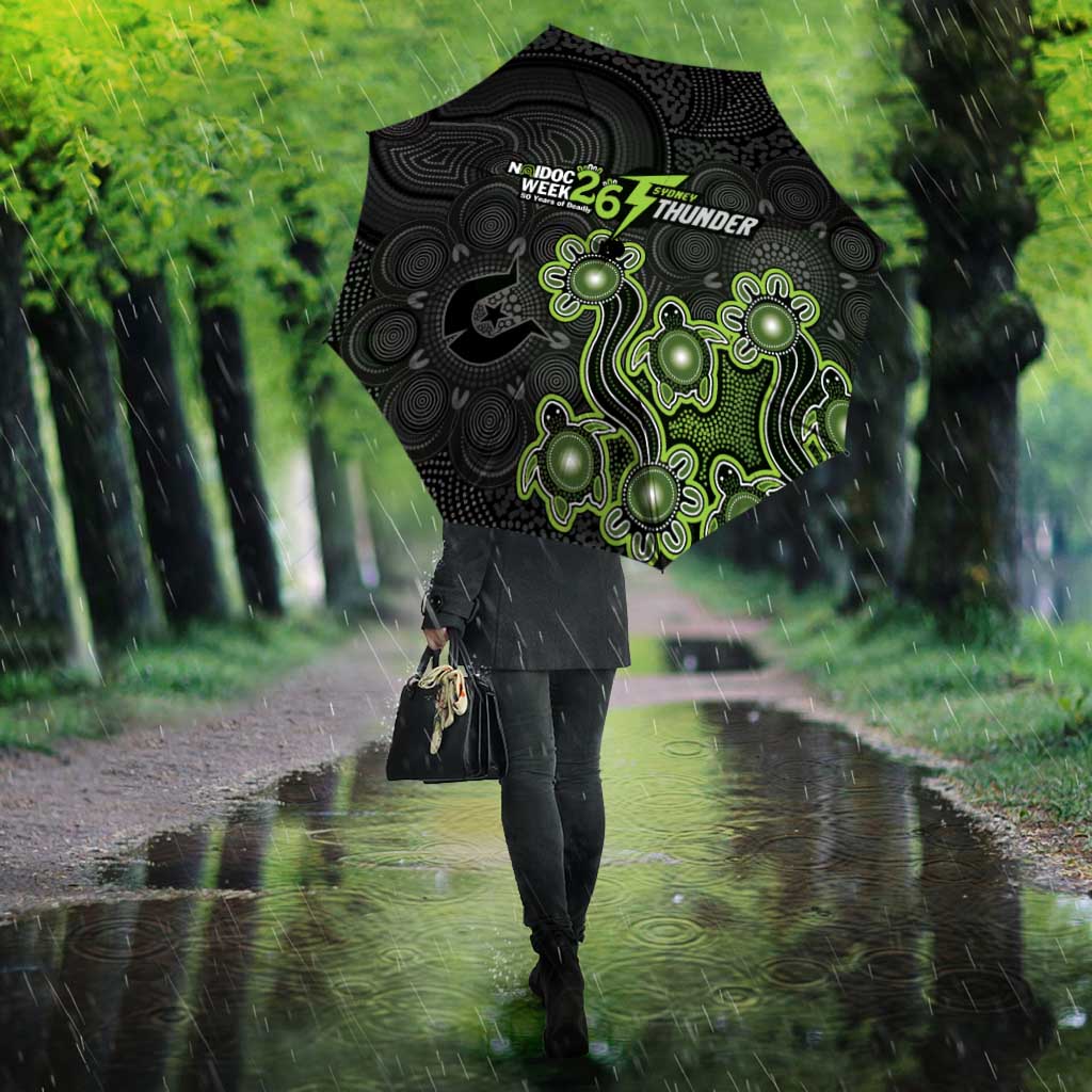 Sydney Thunder NAIDOC Week 2026 Umbrella Sea Turtles Aboriginal Art