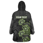 Personalised Sydney Thunder NAIDOC Week 2026 Wearable Blanket Hoodie Sea Turtles Aboriginal Art