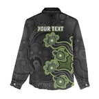 Personalised Sydney Thunder NAIDOC Week 2026 Women Casual Shirt Sea Turtles Aboriginal Art