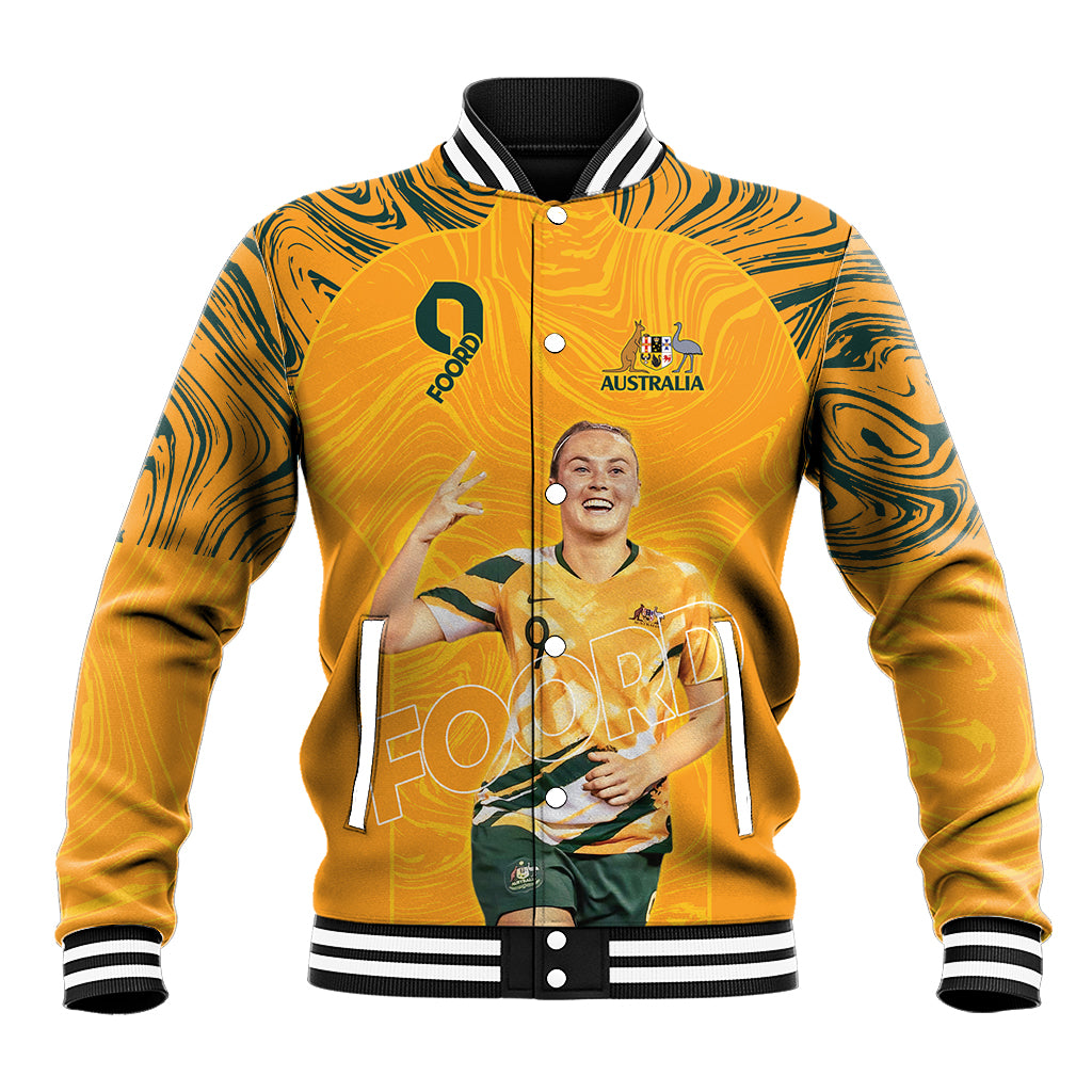 Caitlin Foord Australia Matildas Baseball Jacket