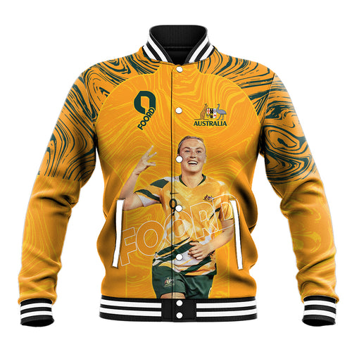 Caitlin Foord Australia Matildas Baseball Jacket