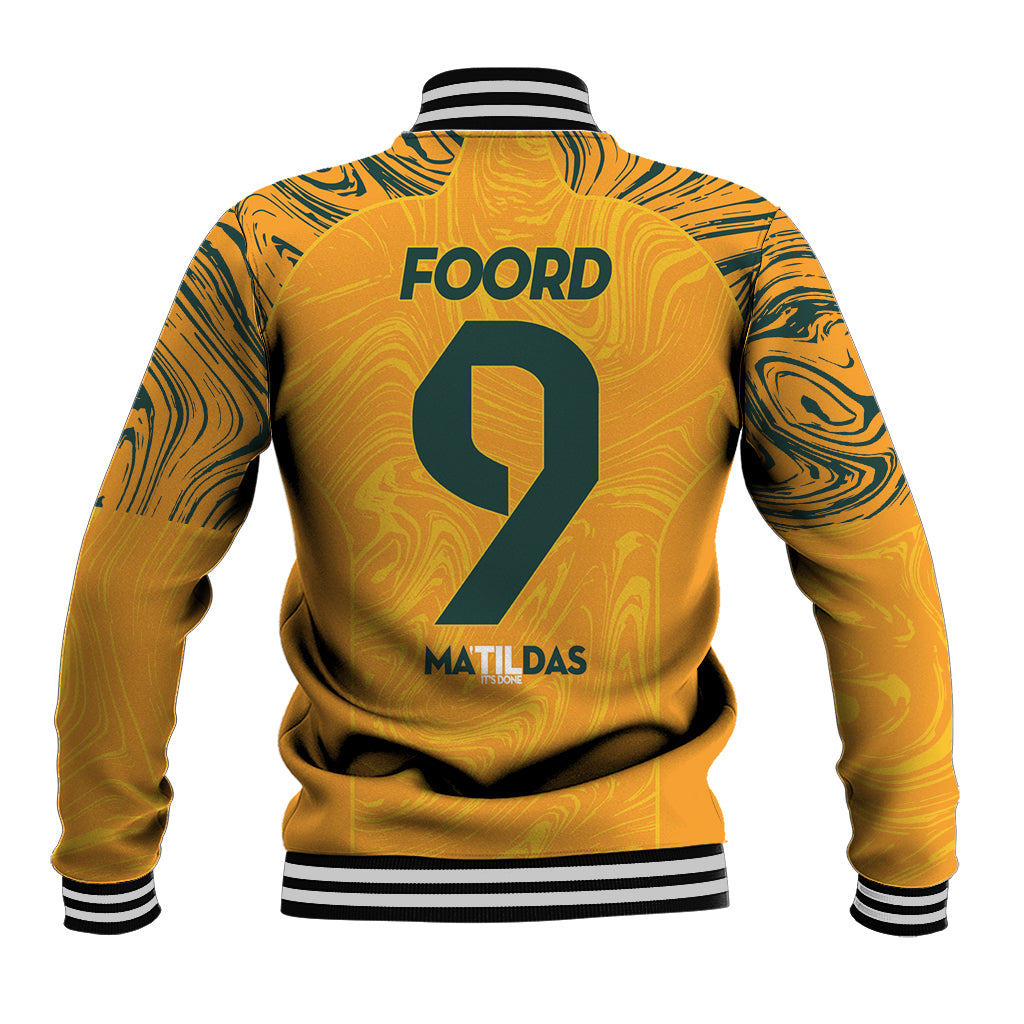 Caitlin Foord Australia Matildas Baseball Jacket