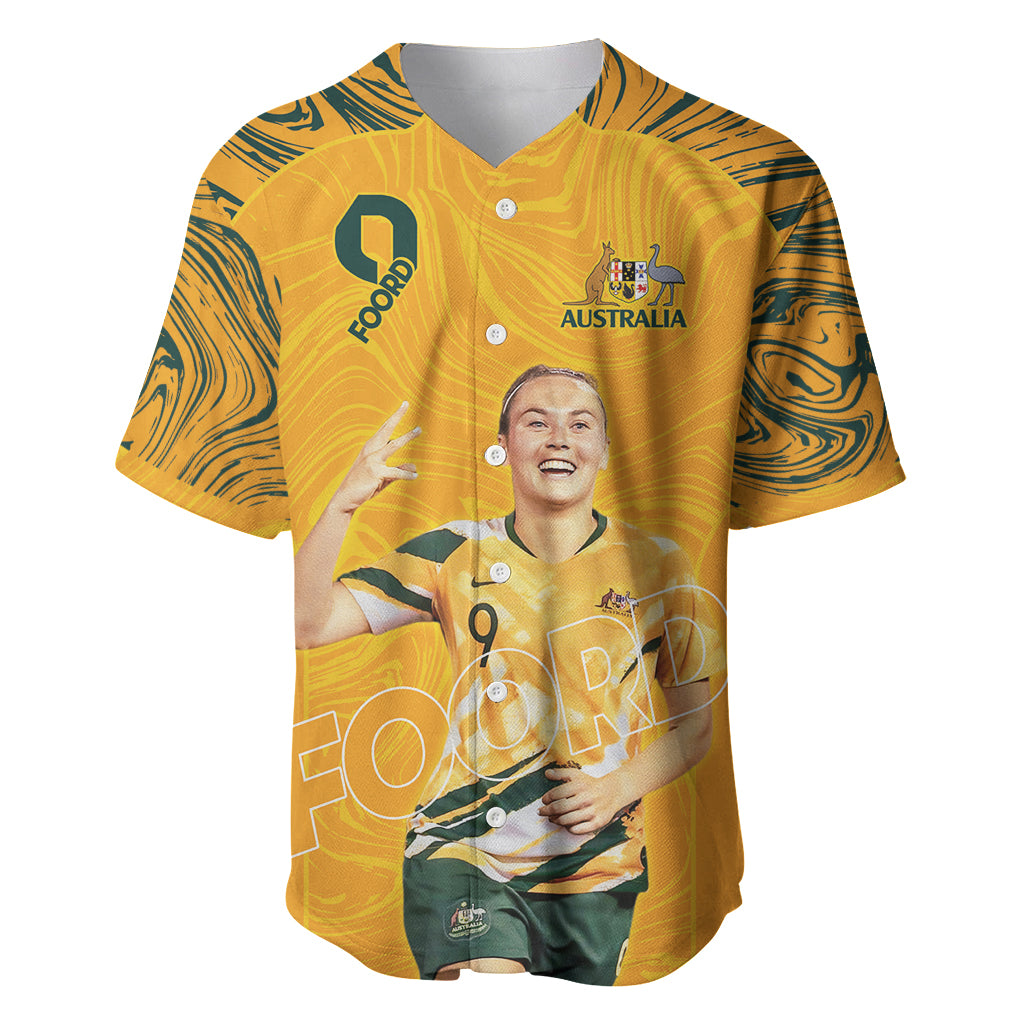 Caitlin Foord Australia Matildas Baseball Jersey