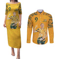 Caitlin Foord Australia Matildas Couples Matching Puletasi and Long Sleeve Button Shirt